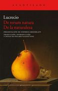 De Rerum Natura = de la Naturaleza