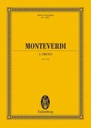 l'orfeo: score (en Inglés)
