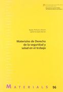 Materiales de derecho de la seguridad y salud en el trabajo (Materials)