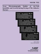 X-ray Microtomography Studies of Air-Void Instability and Growth during Drying of Tile Adhesive Mortars (en Inglés)