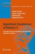 Algorithmic Foundations of Robotics x: Proceedings of the Tenth Workshop on the Algorithmic Foundations of Robotics (Springer Tracts in Advanced Robotics, 86) (en Inglés)