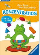 Mein Block zum Schulanfang: Konzentration (en Alemán)