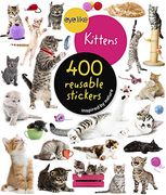 Eyelike Stickers: Kittens (en Inglés)