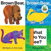 slide & find,eric carle´s brown bear brown bear