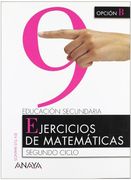 matemáticas, eso, 2 ciclo. ejercicios 9. opción b