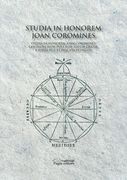 Studia in honorem Joan Coromines: Studia in honorem Joan Coromines centesimi anni post eum natum gratia, a sodalibus et discipulis oblata (Sèrie Estudis)