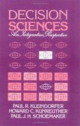 Decision Sciences (en Inglés)
