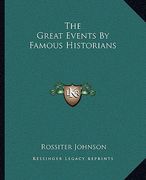 the great events by famous historians (en Inglés)