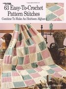 63 Easy-To-Crochet Pattern Stitches Combine to Make an Heirloom Afghan (Leisure Arts #555) (en Inglés)