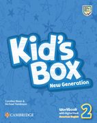 Kid's box new Generation 2 - Workbook With Digital Pack - American English (en Inglés)