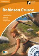 Robinson Crusoe Level 4 Intermediate Book and Audio CD [With CDROM and CD (Audio)] (en Inglés)