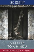 A Letter to a Hindu (Esprios Classics) (en Inglés)