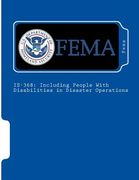 Is-368: Including People With Disabilities in Disaster Operations (en Inglés)