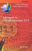 Advances in Digital Forensics XVI: 16th Ifip Wg 11.9 International Conference, New Delhi, India, January 6-8, 2020, Revised Selected Papers (en Inglés)