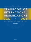 Yearbook of International Organizations 2022-2023, Volume 5