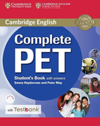 Complete pet Student's Book With Answers With Cd-Rom and Testbank (en Inglés)
