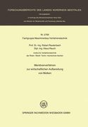 Membranverfahren Zur Wirtschaftlichen Aufbereitung Von Molken (en Alemán)