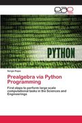 Prealgebra via Python Programming