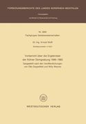 Vorbericht Über Die Ergebnisse Der Kölner Domgrabung 1946 - 1983: Dargestellt Nach Den Veröffentlichungen Von Otto Doppelfeld Und Willy Weyres (en Alemán)
