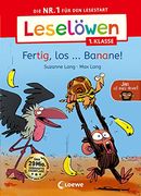 Leselöwen 1. Klasse - jim ist Mies Drauf - Fertig, los. Banane! Die nr. 1 für den Lesestart - Jetzt Lesenlernen mit Jim! Der Beliebte Bilderbuch-Character als Erstlesebuch für Kinder ab 6 Jahren (en Alemán)