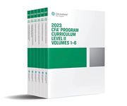 2023 cfa Program Curriculum Level ii box set (en Inglés)