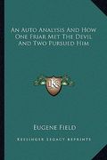 an auto analysis and how one friar met the devil and two pursued him (en Inglés)