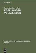 Egerländer Volkslieder (en Alemán)
