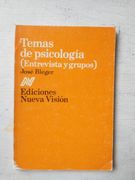 Temas de psicologia (entrevista y grupos)