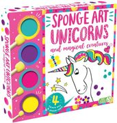 Sponge art Unicorns and Magical Creatures (en Inglés)