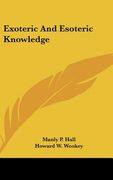 exoteric and esoteric knowledge