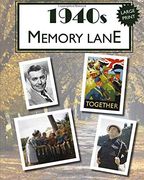 1940S Memory Lane: Large Print Book for Dementia Patients (en Inglés)