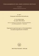 Eigenspannungsmessungen an Kreissägeblättern Mit Elektromagnetischen Verfahren (en Alemán)