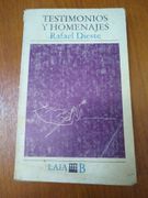 Testimonios y Homenajes