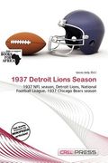 1937 detroit lions season (en Inglés)