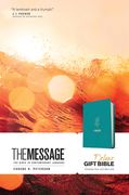 Message Deluxe Gift Bible, Hosanna Teal: The Bible in Contemporary Language, Hosanna Teal, Leather-Look (en Inglés)