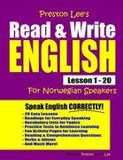 Preston Lee's Read & Write English Lesson 1 - 20 For Norwegian Speakers (en Inglés)