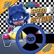 Speed Into Action! A Steer-The-Story Book (pj Masks)