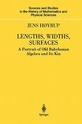 lengths, widths, surfaces: a portrait of old babylonian algebra and its kin (en Inglés)