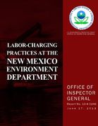 Labor-Charging Practices at the New Mexico Environment Department