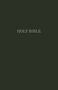 KJV, Gift and Award Bible, Imitation Leather, Green, Red Letter Edition, Comfort Print (en Inglés)