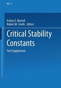 Critical Stability Constants: First Supplement (en Inglés)