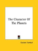 the character of the planets (en Inglés)