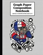 Graph Paper Composition Notebook Quad Rule 5x5 Grid Paper - 150 Sheets (Large, 8.5 x 11"): Hockey Kid France (en Inglés)