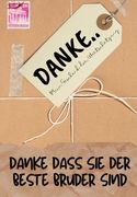 Danke Dass Sie Der Beste Bruder Sind: Mein Geschenk der Wertschätzung: Vollfarbiges Geschenkbuch Geführte Fragen 6,61 x 9,61 Zoll (in German)