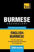 Burmese vocabulary for English speakers - 3000 words 
