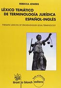 Léxico temático de terminología jurídica español-inglés