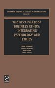the next phase of business ethics: integrating psychology and ethics (en Inglés)