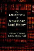the literature of american legal history