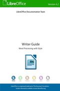 LibreOffice 4.2 Writer Guide (en Inglés)