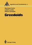Greedoids (Algorithms and Combinatorics, 4) (en Inglés)